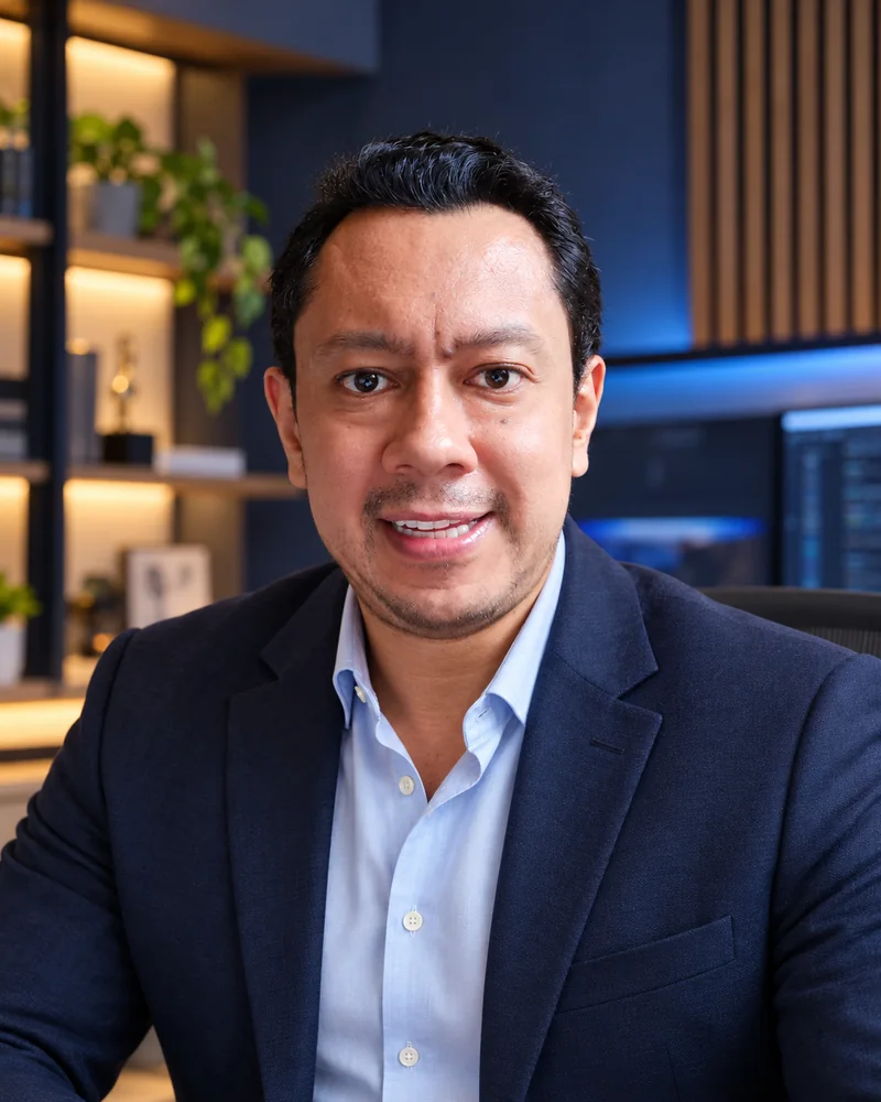 Professional portrait of Omar H. Velásquez